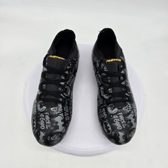 Phenom Elite Shoes Men 5.5 Batman Football Cleats Velocity 2.0 - Picture 10 of 10